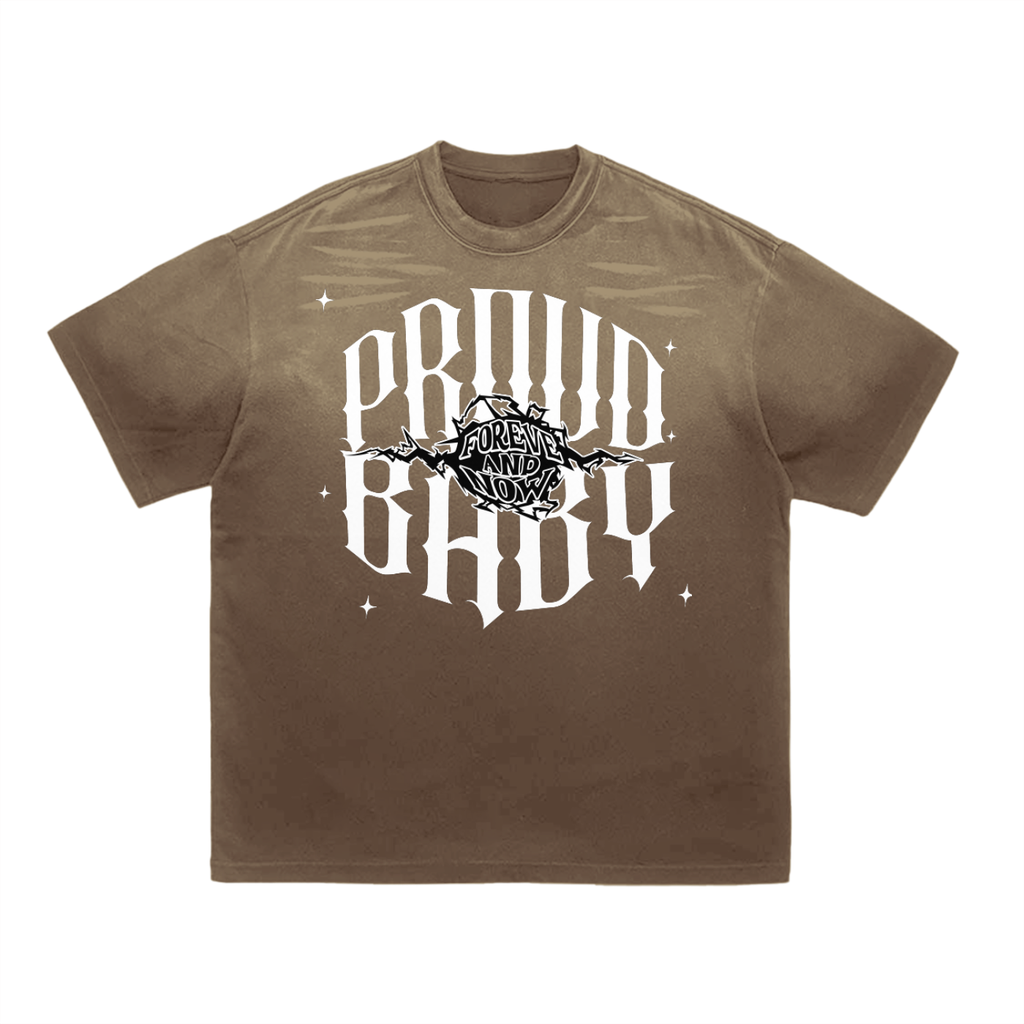 Tiger Stripe Gradient Washed T-Shirt