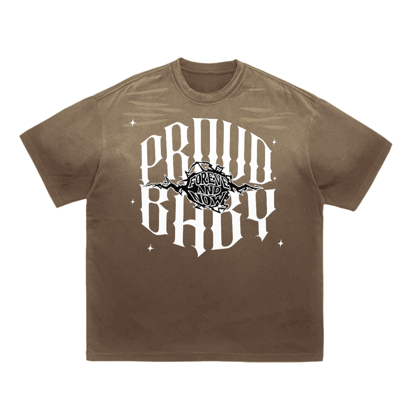 Tiger Stripe Gradient Washed T-Shirt